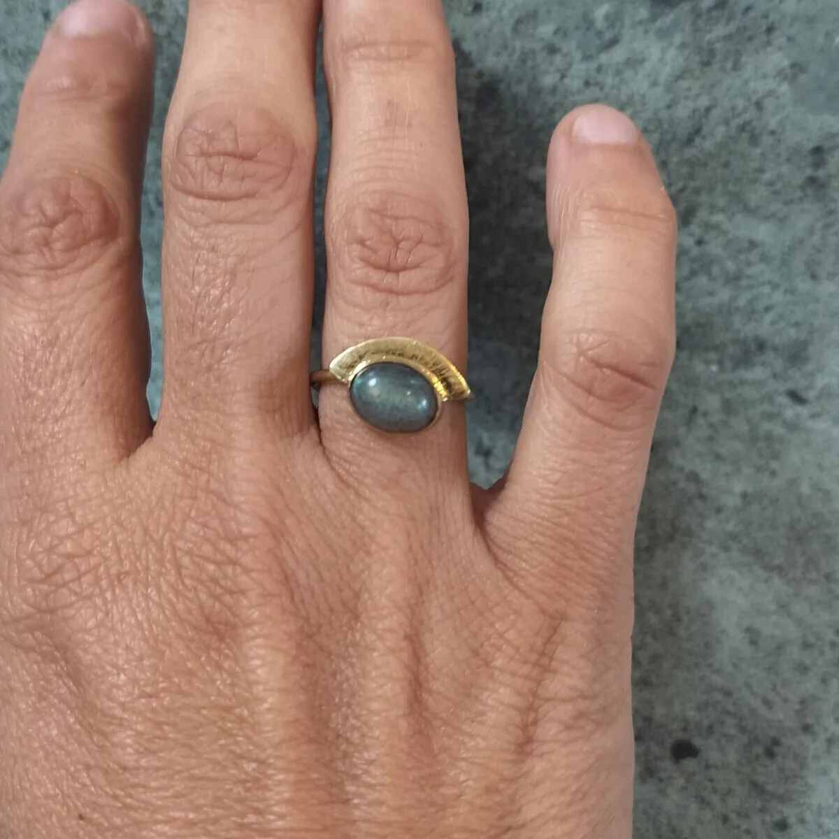 Bague Labradorite