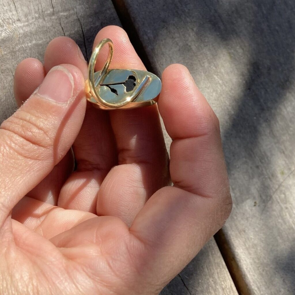 Bague beltza — vue 2