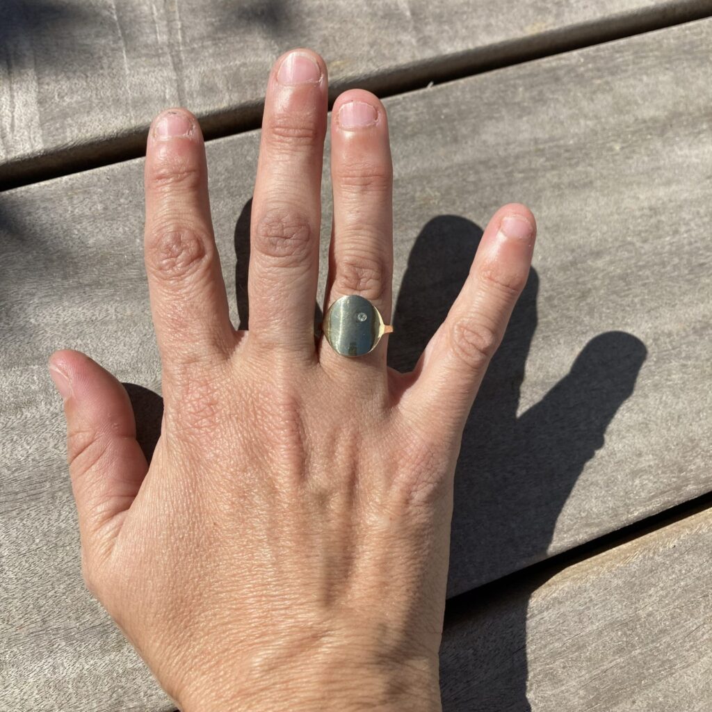 Bague Diskoa