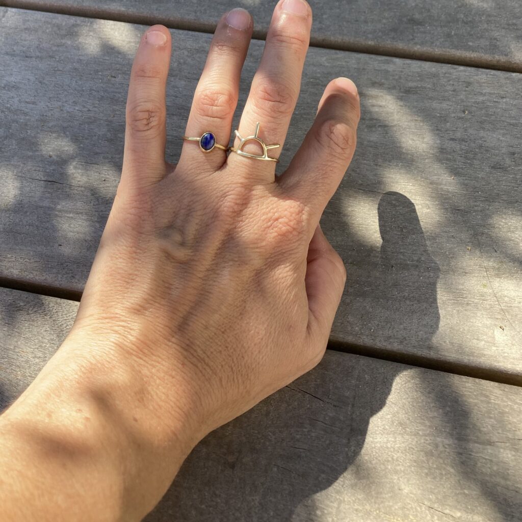 Bague Soleil Eguzkia