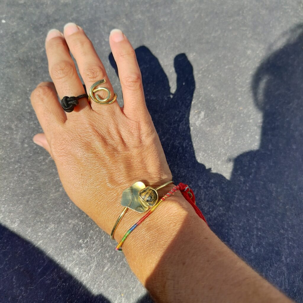 Bague Zurrunbilo Txikia portée