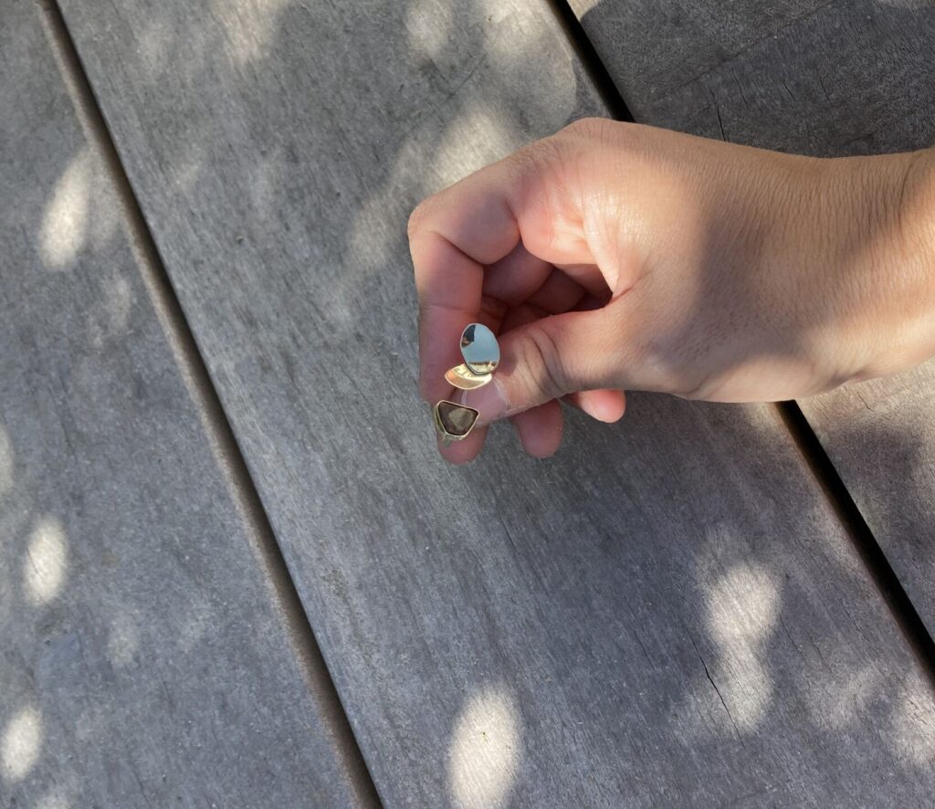 Bague Andrin portée