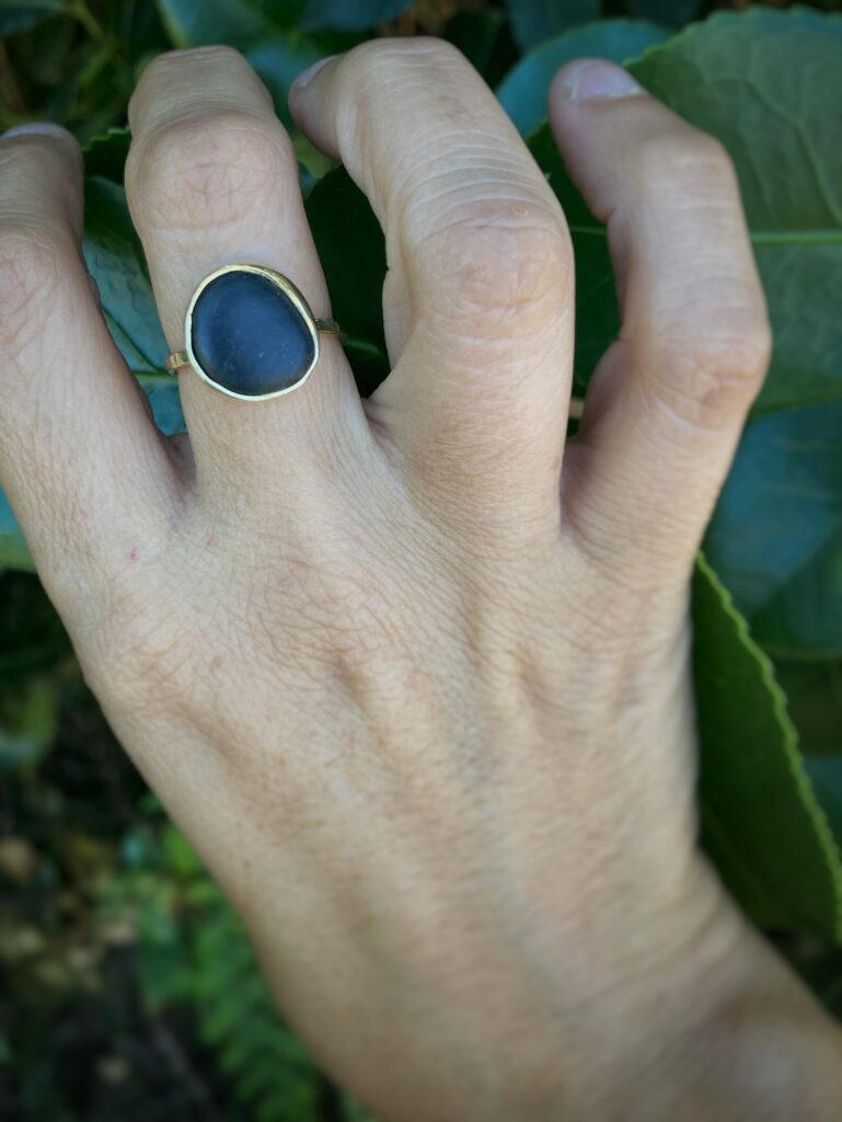 Bague harri beltza — vue 2