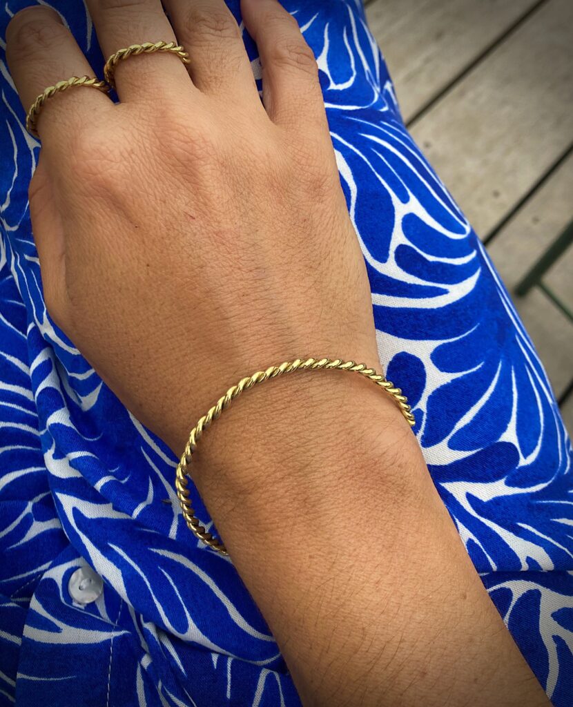 Bracelet torsade — vue 3