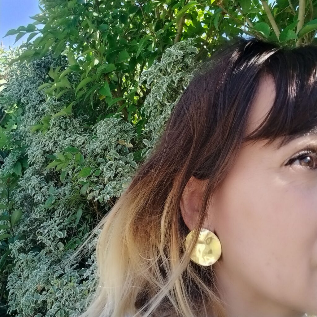 Boucles Soleil – Laiton martelé — vue 3
