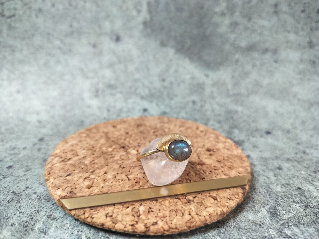 Bague Labradorite — vue 2