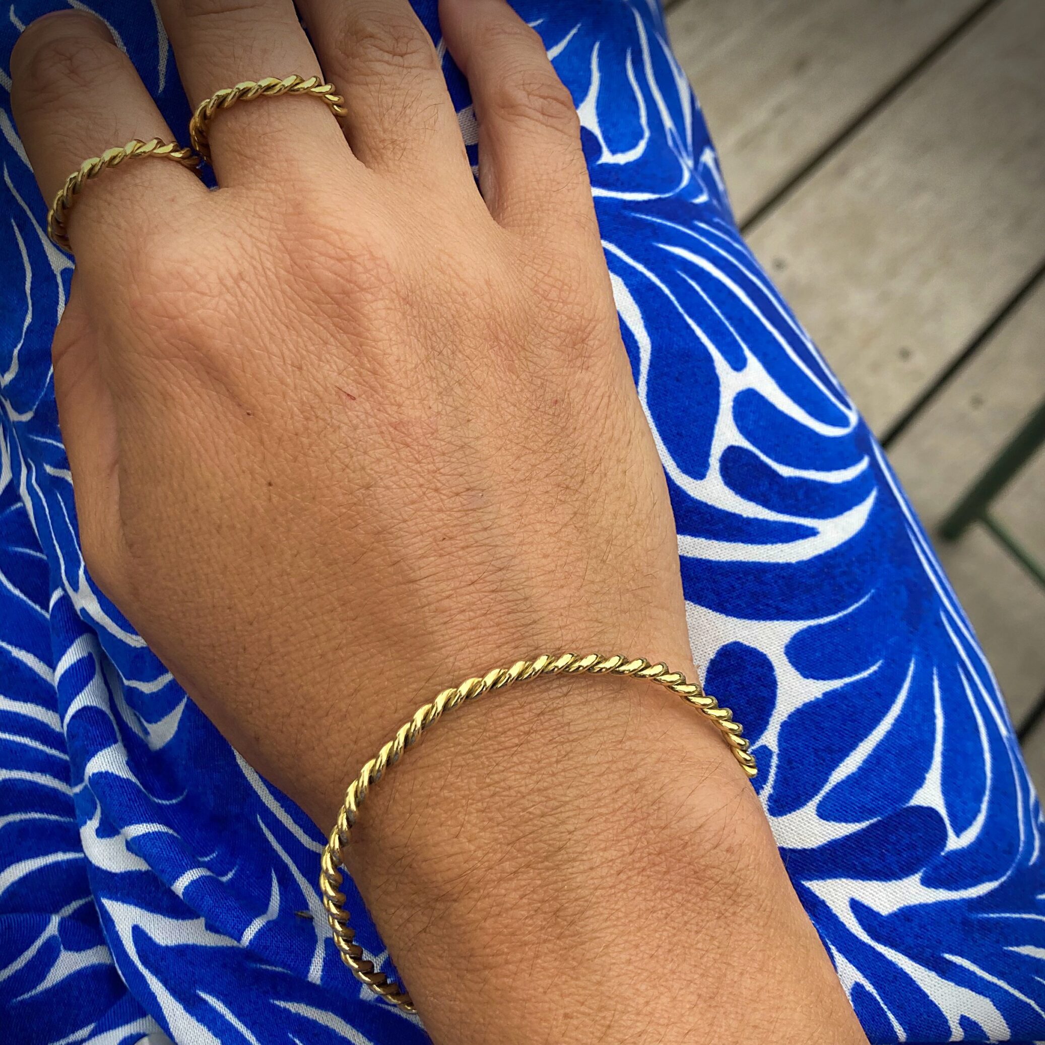 Bracelet torsade